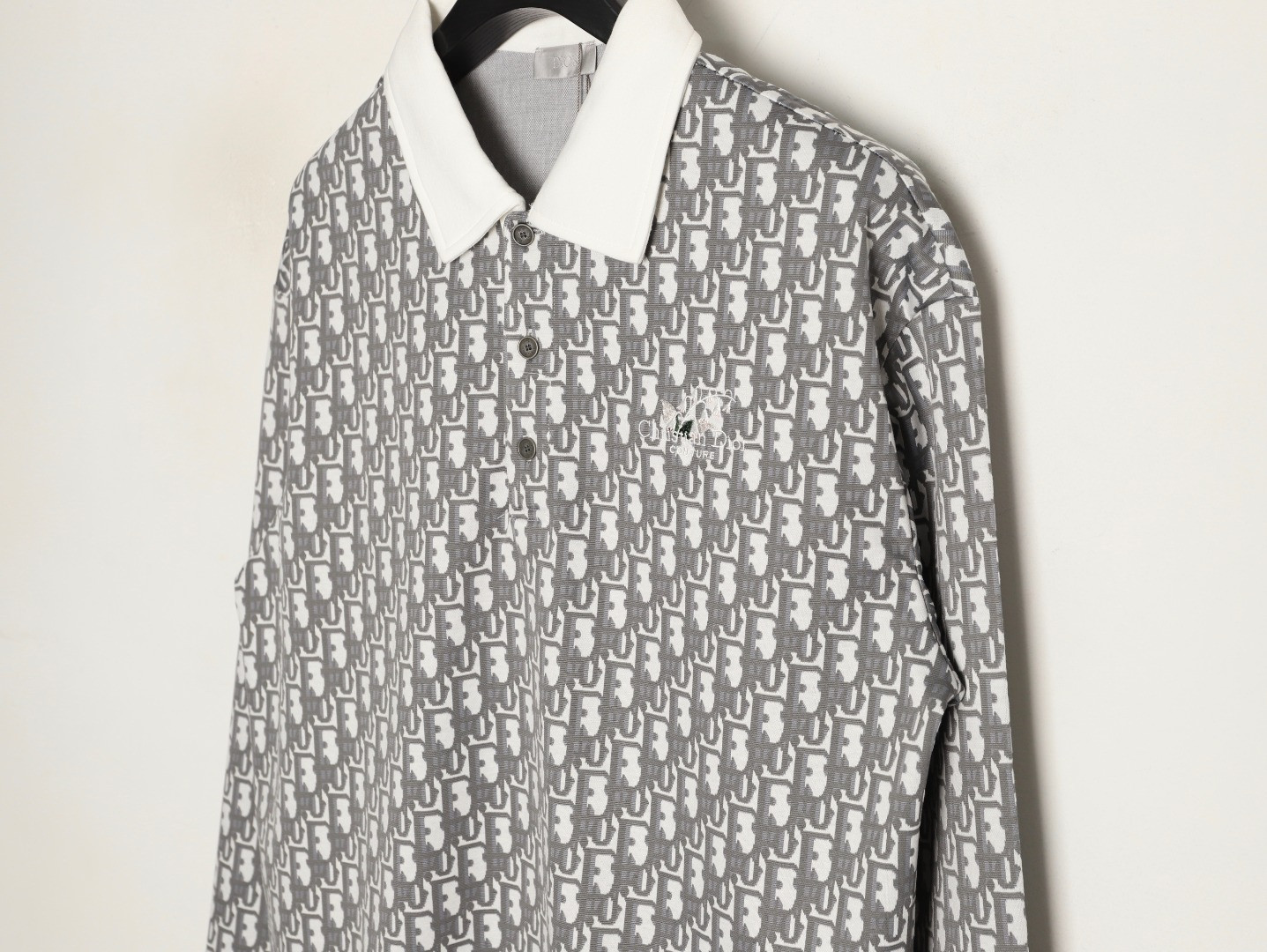 D*or long-sleeved polo shirt