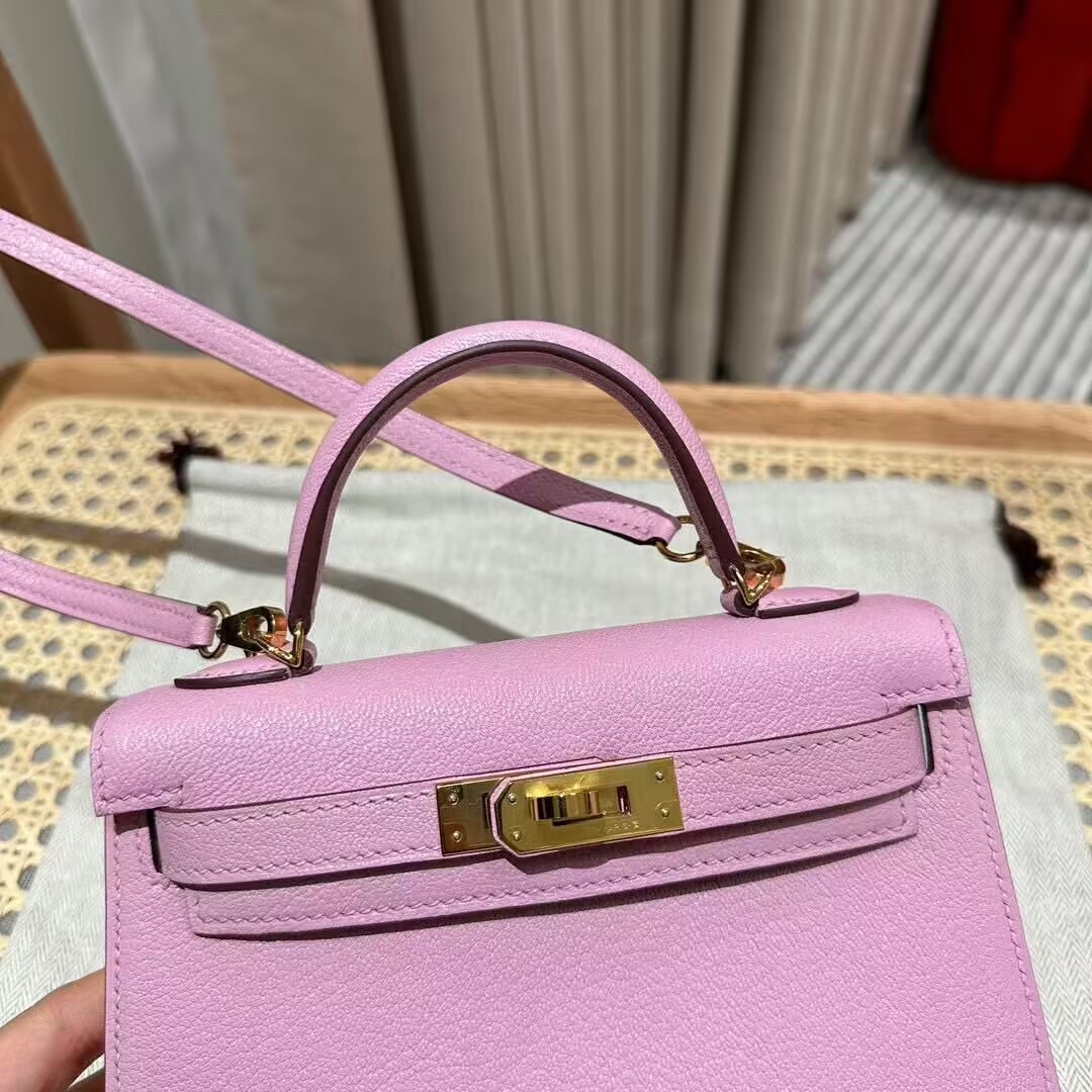 h**mes mini kelly chèvre 19 19×6×12cm (20 days for cusT0mization)