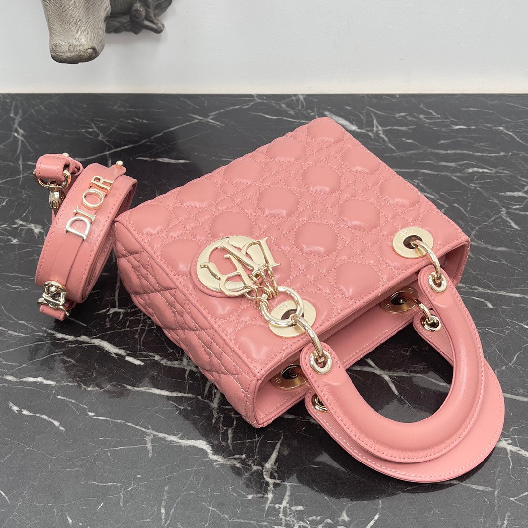 small lady D*or my abcD*or bag 8 x 6.5 x 3 inches