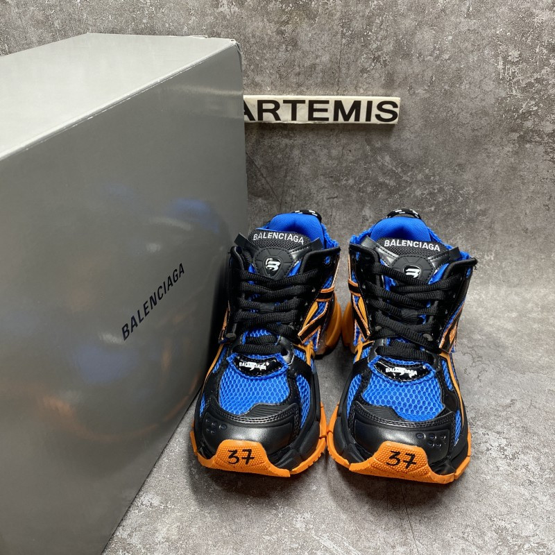 Balenciga Runner Sneaker Blue Multi