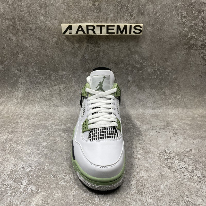 Air Jordan 4 Retro Lucid Green Rasta