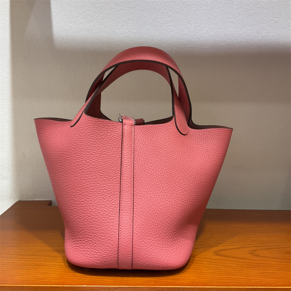H**mes picotin 18cm pink without original box