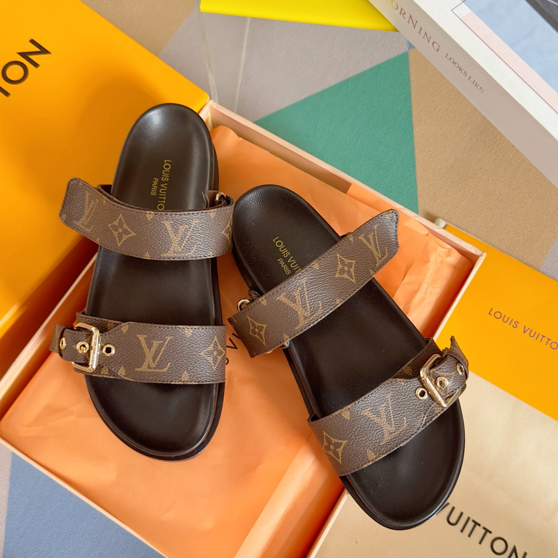 LV Bom Dia Flat Comfort Mule