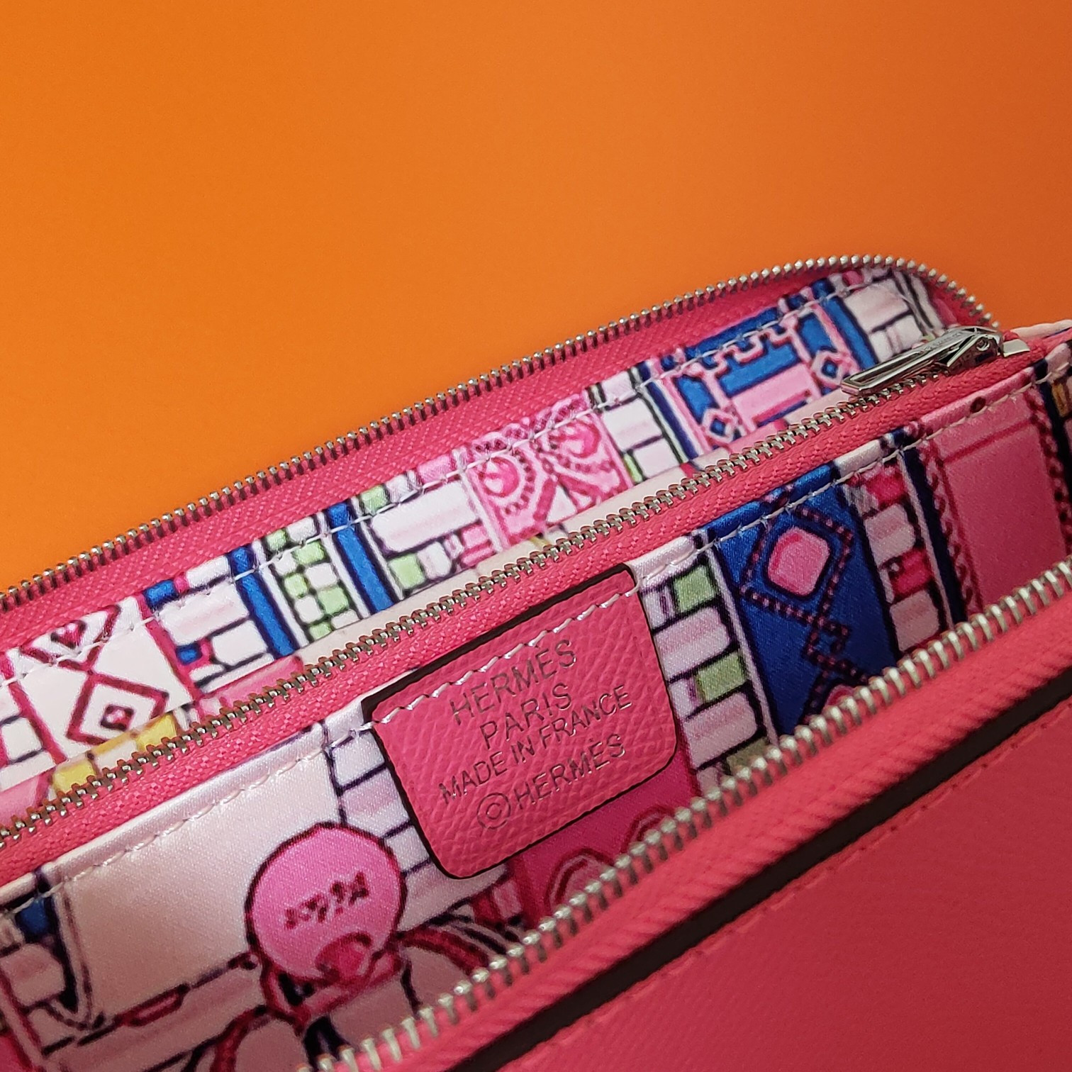 H**mes long wallet 20x11cm