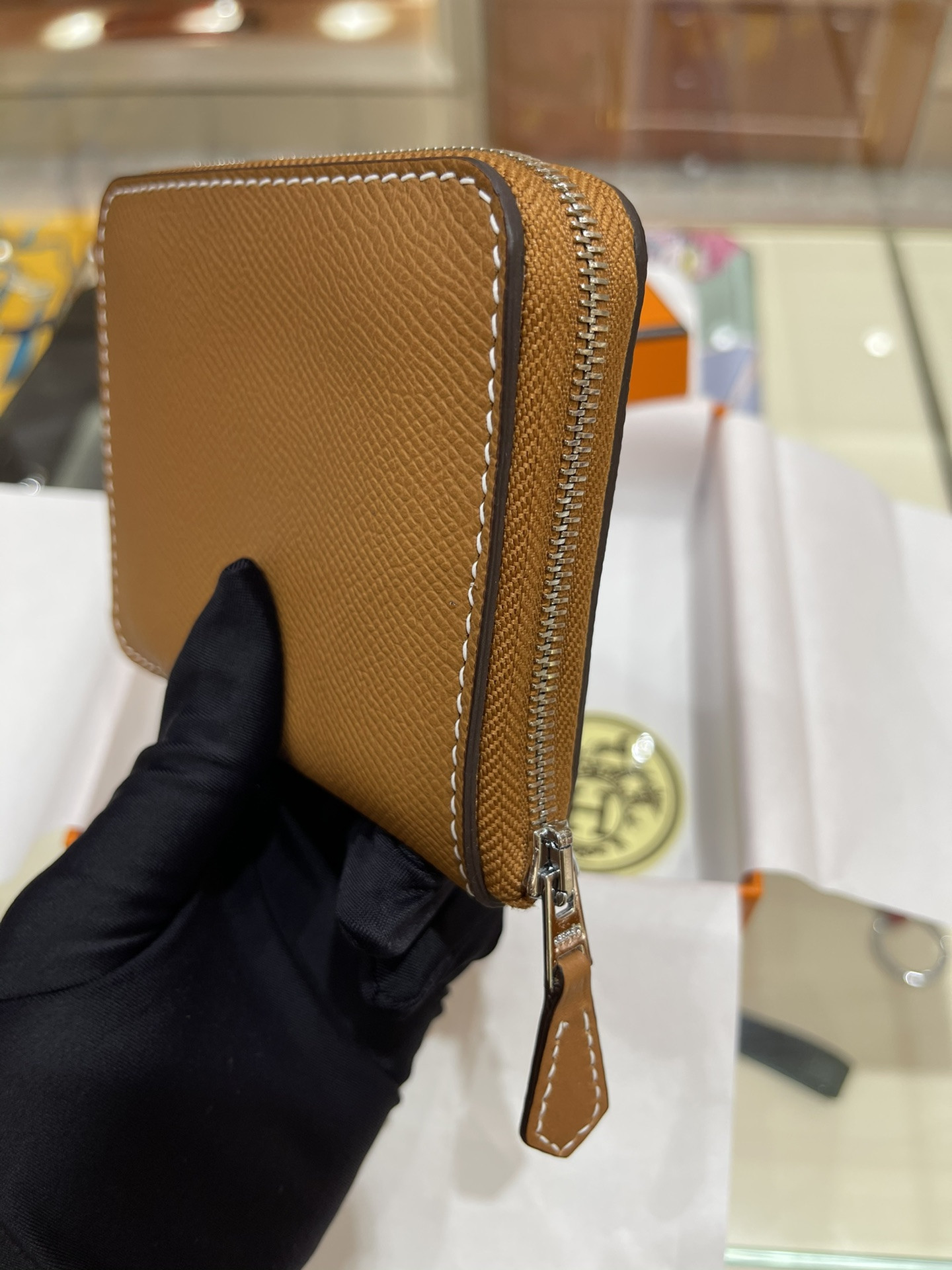 H**mes wallet 11.5x2x9.5cm