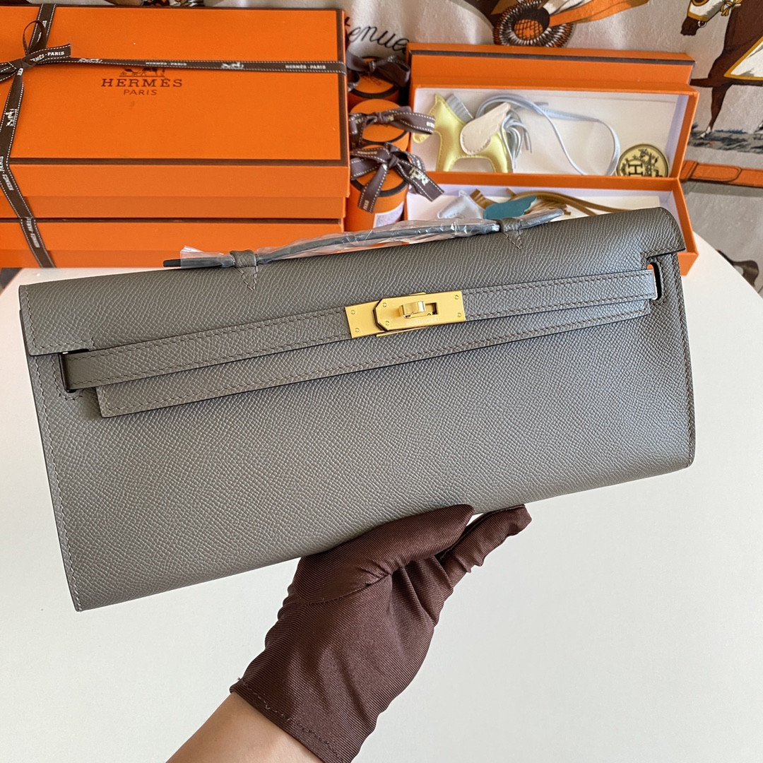 H**mes kelly cut 31cm epsom leather